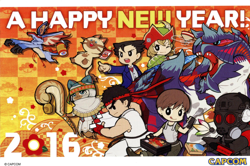 Illustration for article titled The Japanese Gaming Industry Wishes You A Happy 2016